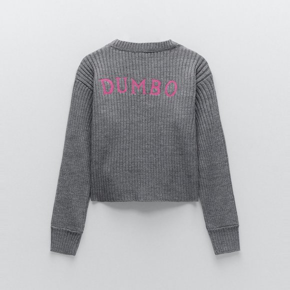 Zara Sweaters Zara Embroidery Dumbo Disney Sweater Poshmark
